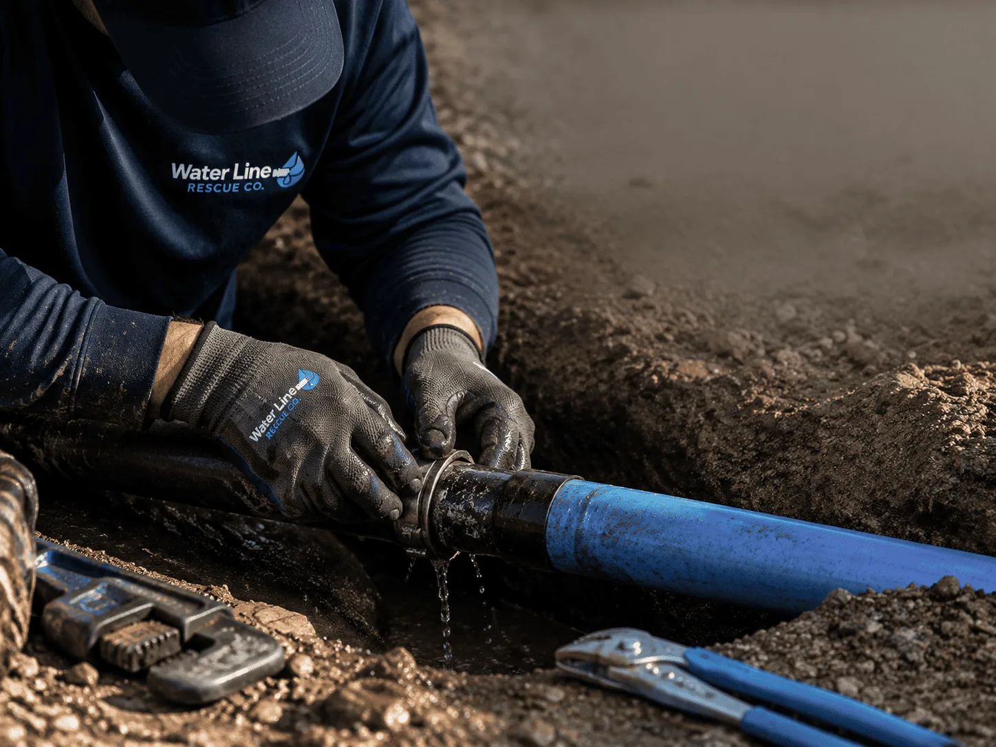 Why choose Water Line Repair in Kincaid, KS